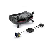 Compatibile con Caddx Walksnail Avatar HD Goggles X con kit HD Pro Versione doppia antenna e sistema di tracciamento testa cardanica GM3 for droni(With Moonlight Kit)