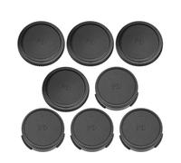 Compatibile con Canon 8 pezzi FD Mount corpo anteriore copriobiettivo posteriore set di coperture protettive in plastica for fotocamera
