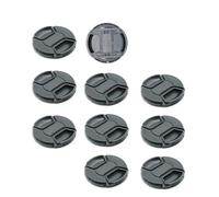 Compatibile con Canon, compatibile con Sony Copriobiettivo anteriore a scatto multiplo da 10 pezzi Copriobiettivo protettivo da 37-82 mm(72mm)