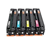 Compatibile con Canon, CRG075 CRG075H Toner | Set cartucce toner 4 pezzi for LBP646Cdw LB647Cdw MF662Cdw MF664Cdw(075H no chip)