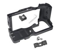 Compatibile con Canon EOS M6 Mark II, gabbia for fotocamera con impugnatura comoda, maniglia superiore e supporto for slitta fredda(Combo A)