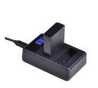 Compatibile con Canon EOS Rebel 1100D 1200D 1300D X50 X70 X80 T3 T5 T6, confezione da 4 batterie LP-E10 con caricabatterie USB doppio(1battery n charger)