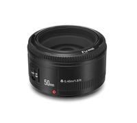 Compatibile con Canon, obiettivo con messa a fuoco automatica F1.8 da 50 mm | Messa a fuoco automatica, bokeh morbido, riprese DSLR for interni con ritratti(LENS EF 50MM F1.8C)