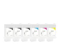 Compatibile con Canon PFI-107 Cartuccia d'inchiostro ricaricabile vuota con chip 130ML Set da 6 colori for iPF670 iPF770 iPF780