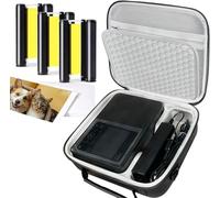 Compatibile con Canon Selphy CP1500 Set e custodia nera | Compatibile con Canon Selphy CP1500 CP1300 CP1200 CP1000 CP910 set e custodia nera