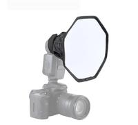 Compatibile con Canon Speedlite: softbox diffusore flash ottagonale pieghevole universale da 30 cm