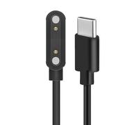 Compatibile con caricabatterie Demabon Smart Glasses Charger, Lamshaw Magnetic Replacement Charging Compatible with Demabon DM-01 Smart Glasses (nero, tipo C)