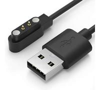 Compatibile con caricabatterie Sekonda Smart Watch, cavo di ricarica USB magnetico a 2 pin Blueshaweu per SEKONDA Flex, Flex Plus, Motion, Motion Plus, Active Plus Smart Watch, ecc. (nero)