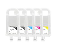 Compatibile con cartucce d'inchiostro ricaricabili Canon PFI-710 confezione da 5 for imagePROGRAF TX-2000 TX-3000 TX-4000 MFP