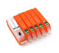 Compatibile con cartuccia di inchiostro ricaricabile PGI-280 CLI-281 con adattamento universale per chip per TR7520 TR8520 TR8620 TS6120 TS6220 TS9521C TS9520 TS702 TS6320 di terze parti(5Color)