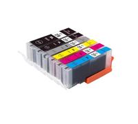 Compatibile con cartuccia d'inchiostro PGI 270 CLI 271 MG5720 MG5721 Nero Argento(1 Set 6 PCS)