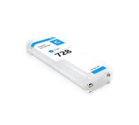 Compatibile con cartuccia d'inchiostro ricaricabile HP 728 XL con chip monouso F9J68A 3WX30A for inchiostro di ricarica stampante DesignJet T730 T830MFP(Cyan)
