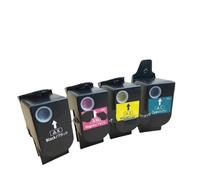 Compatibile con cartuccia toner a colori Lexmark CS317 CS317DN confezione da 4 for stampanti CS417 CS517 CX317 CX417 CX517 Series(ME-AF Cyan)