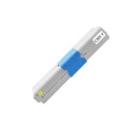 Compatibile con cartuccia toner OKI 301, 1 pezzo | Adatto a serie C301DN/C321DN/MC332DN/MC342NDN/MC342DNW, per documenti ufficio quotidiani(Yellow)