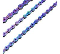 Compatibile con catena for bici SUMC SLR completamente cava, 9-12 velocità Rainbow 116L for sistemi di trasmissione MTB e bici da strada(X9SL)