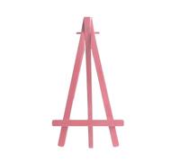 Compatibile con cavalletto in plastica portatile Mini supporto for pittura regolabile espositore Art Desktop Phone Home(Pink)