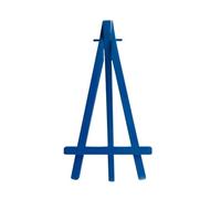 Compatibile con cavalletto in plastica portatile Mini supporto for pittura regolabile espositore Art Desktop Phone Home(Blue)
