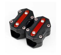 Compatibile con CB500X Africa Twin NC750X CB 500X500X Accessori moto CNC Protezione motore Paraurti Crash Bar Blocco di protezione(M Red)