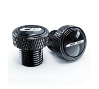 Compatibile con CB650R CB650F CB500X CB500F CB1000R CB400 CB750 Hornet CNC Moto Specchietto retrovisore Foro Tappi Bulloni Copri Viti(W Black)