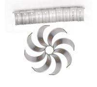 Compatibile Con Cb750 Seven Fifty Per Cbx750 Kit Biella Albero Motore Motore Per Motocicletta Cuscinetto Principale 36/35,75/35,5 Mm Set cuscinetti principali