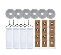 Compatibile con Cecotec Conga 11090/13090 Spin Revolution Parti Spazzola laterale principale Filtro Hepa Panno for mocio Accessori(Orange)