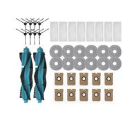 Compatibile con Cecotec Conga 11090 / Conga 13090 Spin Revolution Parti for aspirapolvere Rullo principale Spazzola laterale Filtro Hepa Panno for mocio Sacchetto for la polvere(SET5)