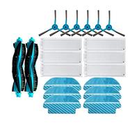 Compatibile con Cecotec Conga 3290 3390 3490 3590 3690 3790 3890 Ultra Titanium Vital Aspirapolvere Filtro Hepa Spazzola principale Mop Panno Parti (Color : Set19)