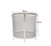 Compatibile con Cestello Filtro for Birra in Acciaio Inox da 35 * 35 Cm, Cilindro for Anca, Bar, Utensili da Bar.(1 Item)