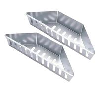 Compatibile con cestello for carbone in acciaio inossidabile Leeseph, barbecue, bollitori e griglie a carbone.(2pcs)
