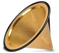 Compatibile con Chemex Hario V60 Pour Over Coffee Filter - Metallo largo