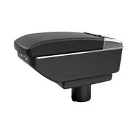 Compatibile Con Chery Per Cielo A3 M11 Bracciolo Interno Auto Speciale Console Centrale Modificato Scatola Portaoggetti Multifunzione Ricambi Auto(B1 Black red NO USB)