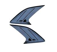 Compatibile con Chery Tiggo 9 2024 2025 ABS Copertura per feritoia per finestrino laterale in fibra di carbonio Accessori per auto Spoiler per lunotto posteriore Splitter Trim(ABS Piano Black)