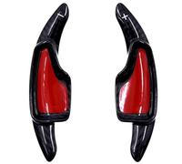 Compatibile Con Chevrolet Per Corvette C7 2015 2016 2017 2018 2019 1 Paio Di Estensioni Per Leve Del Cambio Al Volante In Fibra Di Carbonio Per Auto(Carbon Fiber Black)