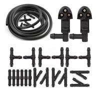 Compatibile Con Chevy Per Cruze MK1 2008-2016 Tubo Flessibile Di Spruzzo Ugello Lavavetri Parabrezza Anteriore 94556605 Spruzzatore Cofano Auto Ugello Tergicristalli(WITH Connector)