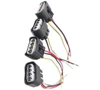 Compatibile Con Chevy Per Prizm 2000-2002 4 Pz Bobina Accensione Spina Connettore Cablaggio Impermeabile Kit Adattatore Montaggio Presa Bobina Accensione