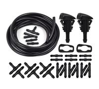 Compatibile Con Chevy Per Trailblazer 2002-2009 Parabrezza Anteriore Tergicristallo Rondella Ugelli Getti Tubo Dell'acqua Kit Tubo(With Connectors)