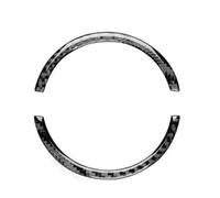 Compatibile Con Chrysler 300 300C 2005 2006 2007 2008 2009 2010 Adesivi Per Rivestimenti Interni Dei Pulsanti Del Volante Dell'auto Decorazione d'interni(Nero,Size 3)