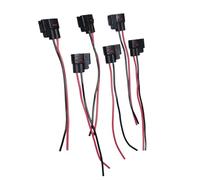 Compatibile con Chrysler per 300M 2002 2003 2004, Concorde 1998-2004, Pacifica 2004 2005 2006, connettore Cablaggio Bobina di accensione, 6 Pezzi