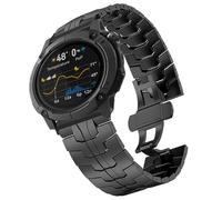Compatibile con cinturini COROS NOMAD, 20 mm, 22 mm, 24 mm, in acciaio inossidabile a sgancio rapido, cinturino in metallo con chiusura pieghevole, compatibile con COROS PACE Pro / PACE 3 / APEX 2 Pro