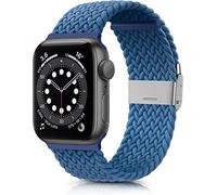 Compatibile con cinturino Apple Watch 38mm 40mm 42mm 44mm 41mm 45 mm Elastico elastico Nylon Sostituzione regolabile Compatibile per la serie IWatch SE 7 6 5 4 3 2 1