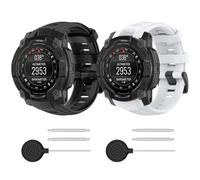 Compatibile con cinturino Garmin Instinct 3 da 50 mm, 26 mm, in silicone sportivo, per Instinct3, 50 mm (non per 45 mm), Mittelgroße, Silicone, Nessuna pietra preziosa