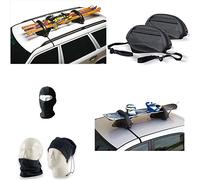 COMPATIBILE CON CITROEN C5 Aircross 5P dal 17 in poi Raised 2 PAIA DI PORTA SNOWBOARD OPPURE 3 PAIA DI PORTASCI MAGNETICO MENABO PER TETTO AUTO PORTA SCI OMOLOGATO 38X27X55CM