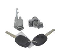 Compatibile con CIVIC 2006 2007 2008 Set completo interruttore di accensione serratura porta 2 chiavi con 46 chip(IG.S-Left Lock 2pcs)
