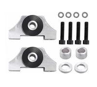 Compatibile Con Civic HX 1998 1999 2000 Per DX 1992 1993 1994 1995 Ricambi Auto Motore Coppia Di Montaggio Componente Di Ricambio Supporto motore auto(Silver)