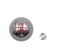 Compatibile con Civic Per La Città Per FD2 Per FN2 Alluminio 5/6 Velocità Palla Forma Shift Pomello Del Cambio M10 * 1,5 Gear Shift Pomello