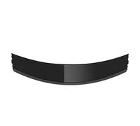 Compatibile con Classe A W176 A180 A200 A260 2013-2018 AMG Spoiler posteriore for auto in ABS di qualità nero lucido
