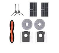 Compatibile con Compatibile con Dreame L10s Pro Ultra Heat RLL82CE, Dreame X30 Ultra, Mova E30 Ultra Parti Spazzola laterale principale Filtro Panno for mocio Sacchetto for la polvere(Set1)