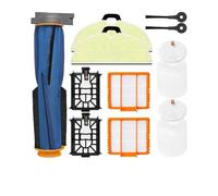 Compatibile con Compatibile con Robot Aspirapolvere Shark Matrix Plus / AV2610WA Rullo Spazzola Principale Laterale Filtro Hepa Panni for Mocio Straccio Accessori Ricambio(Set A)