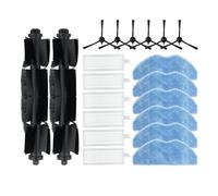 Compatibile con Compatibile con Tefal Rowenta X-plorer Serie 75S RR8577WH, 75S+ RG8597W Robot Aspirapolvere Spazzola Filtro Hepa Mop Wipe Sacchetto for la polvere Accessori(Set E)