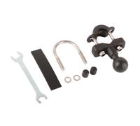 Compatibile con componenti RAM Mounts di dimensioni B, supporto per manubrio a sfera con bullone a U e sfera in gomma da 1 pollice, attacco
